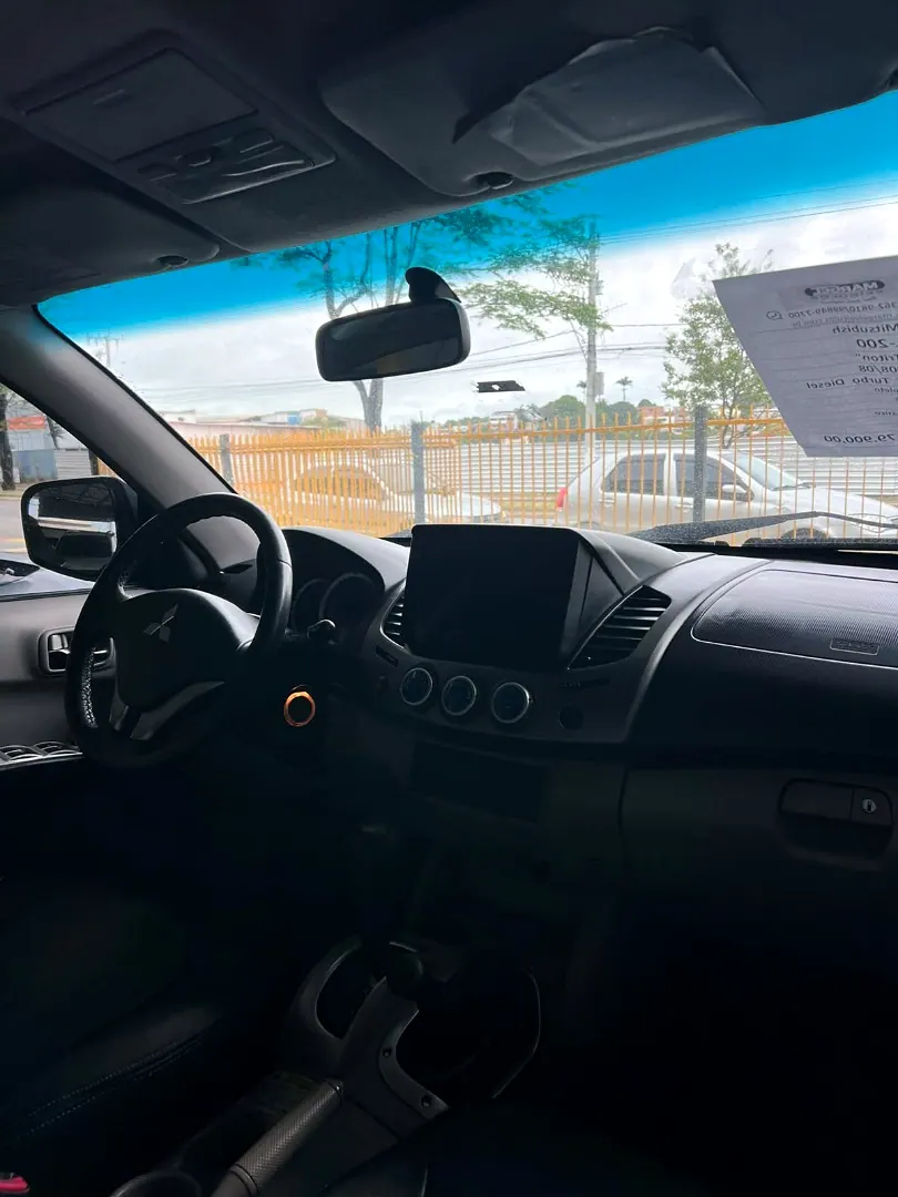 Mitsubishi L200 Triton 2008 preto, foto 4 de 6