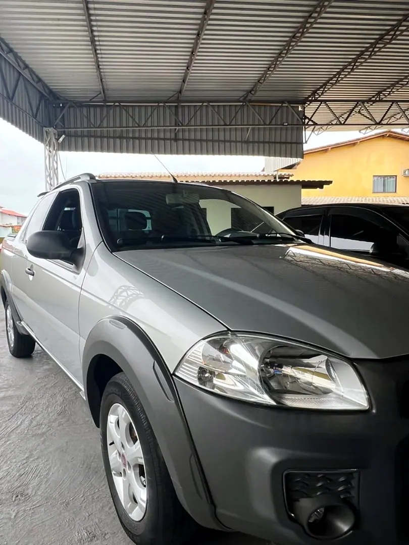 Fiat Strada 2015 prata, foto 5 de 6