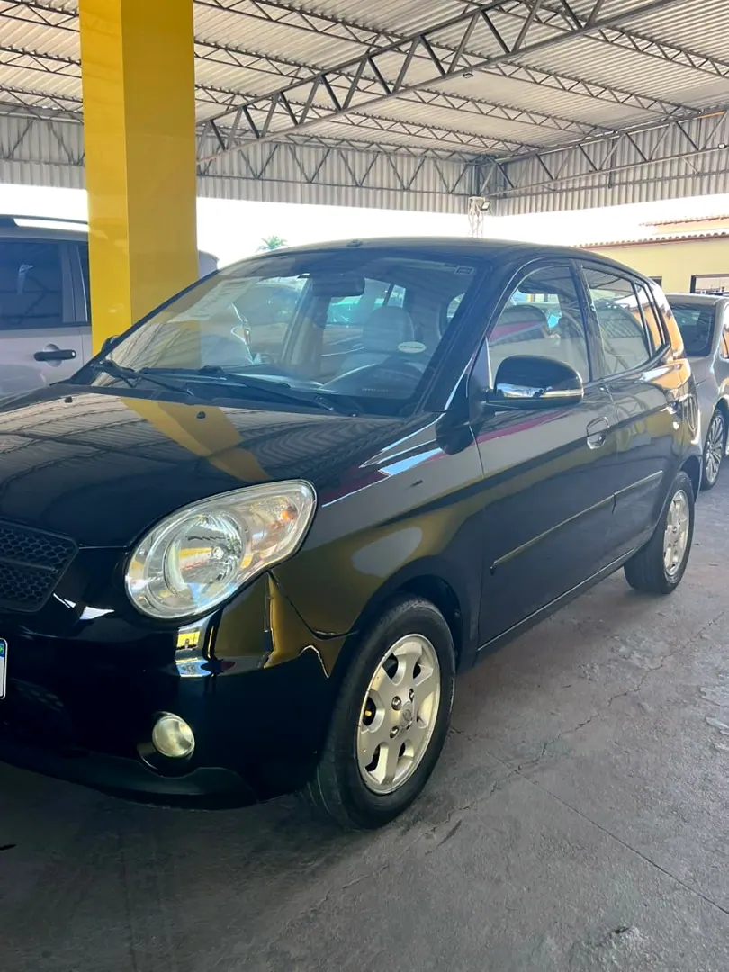 Kia Picanto 2011 preto, foto 1 de 6