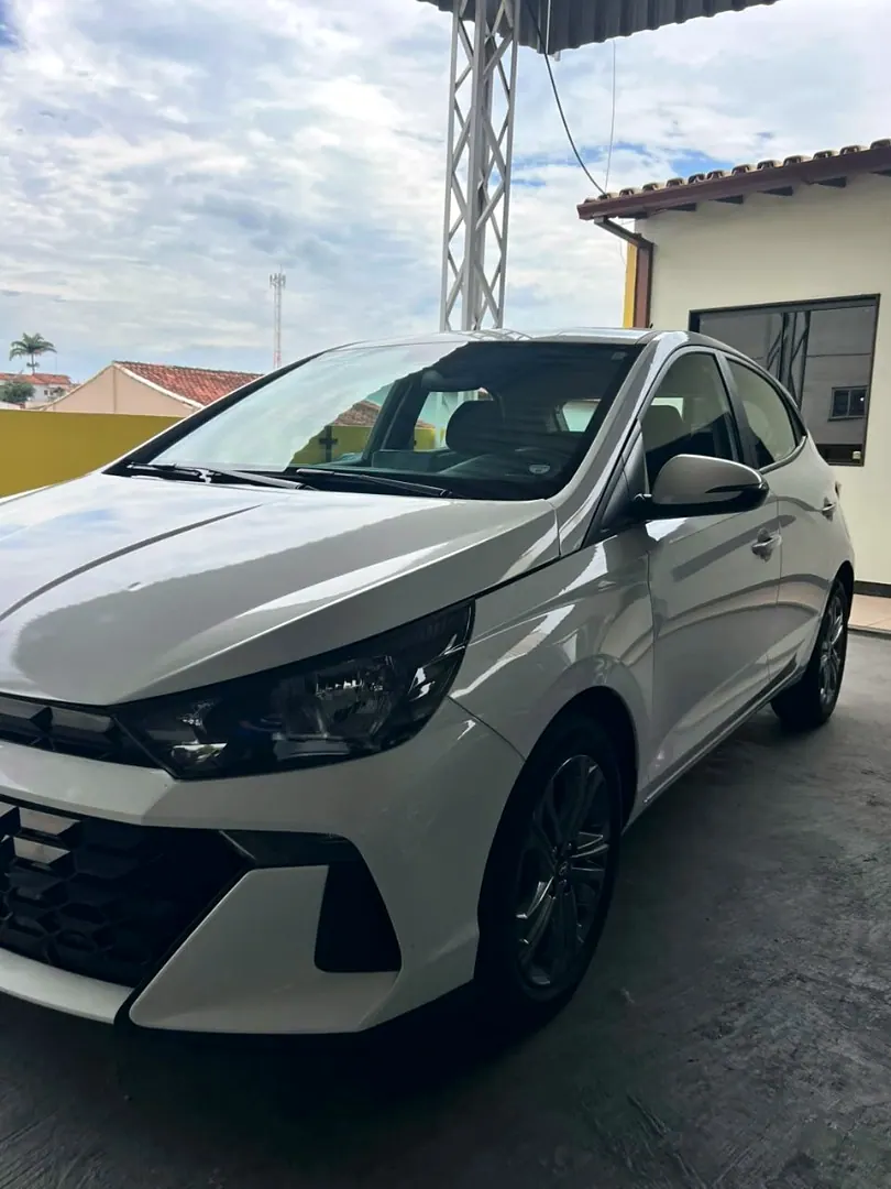 Hyundai HB20 2025 branco, foto 3 de 6